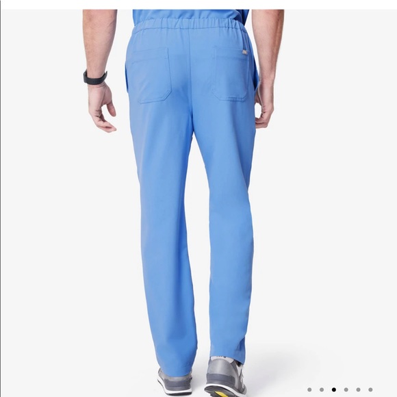 Figs Pisco Ceil Blue Scrub Pants - Picture 2 of 3